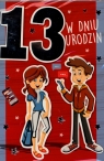 Karnet B6 13-Urodziny MIX GM