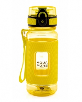 Astra, Bidon Aqua Pure 400ml - neon yellow