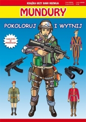 Mundury. Pokoloruj i wytnij