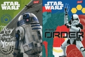 Zeszyt A5 w kratkę 16 kartek Star Wars