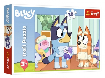 Puzzle 30 Z Bluey zawsze jest wesoło