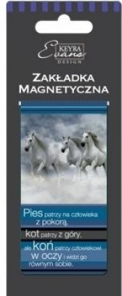 Zakładka do książki Konie białe