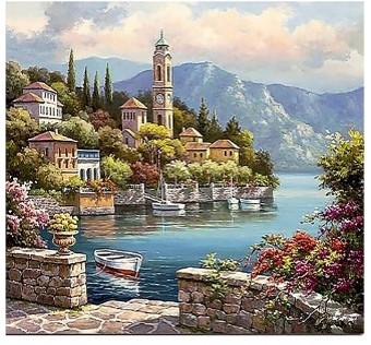 <img src='https://webimage.pl/pics/245/5/d5902444085245.jpg' style='height:440px' /> Diamentowa Mozaika Zatoka krajobraz NO-1008524