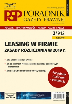 Leasing w firmie Zasady rozliczania w 2019 r