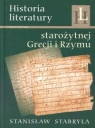 Historia literatury starożytnej Grecji i Rzymu Zarys Stabryła Stanisław