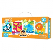 CzuCzu Puzzle 4w1 Safari (5615112)