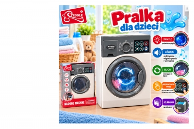 Zabawka AGD pralka ze światłem i dźwiękiem