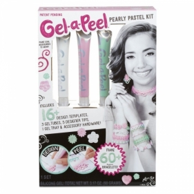 GEL-A-PEEL Zestaw Akcesoriów, Perłowe Pastele (518815/546245)