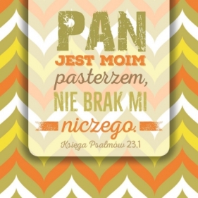Podstawka Korkowa - Pan jest moim pasterzem SZPK32