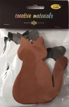 Koty z pianki 9x11cm 8szt