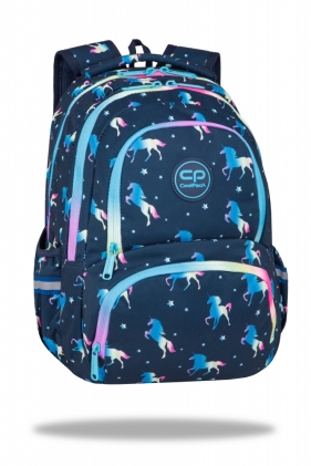 Plecak szkolny CoolPack Spiner Termic - Blue Unicorn