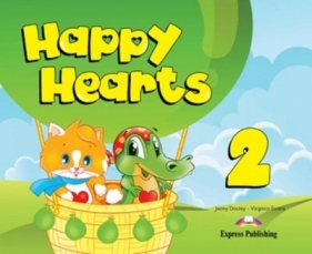 Happy Hearts 2. Podręcznik + zestaw naklejek - Jenny Dooley, Virginia Evans