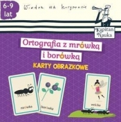 Kapitan Nauka. Karty obrazkowe - Ortografia z mrówką i borówką