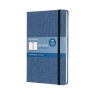 Notes linia L Denim, antwerp blue MOLESKINE