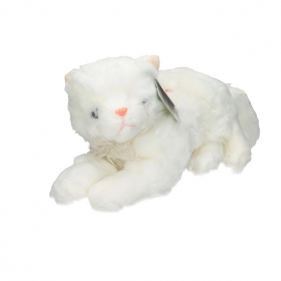 AXIOM Kot Ramzes z dźwiękiem 27 cm, biał (4542)