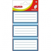 Naklejki na zeszyt gładkie, 3 arkusze