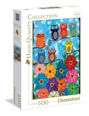 Puzzle Cute little owls 500 (35024)