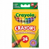 Kredki świecowe Crayola, 24 kolory (0024)