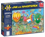 Puzzle 1000: Haasteren - Urodziny maskotki Miffy (20024)