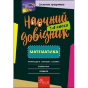 НАОЧНИЙ ДОВІДНИК МАТЕМАТИКА 1–4 КЛАСИ (Uszkodzona okładka) - Ірина Марченко