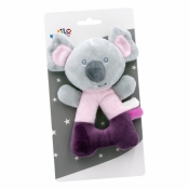 Grzechotka - Koala różowa 14 cm (5121a)