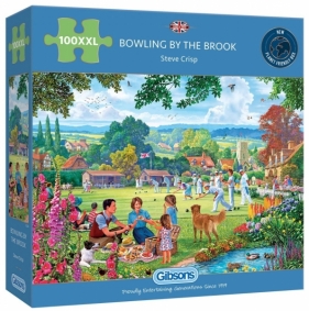 Gibsons, Puzzle XXL 100: Kręgle nad potokiem (G22247) - Steve Crips