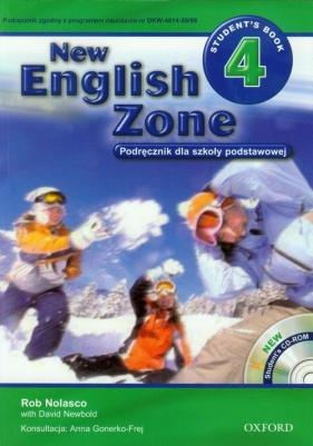 New English Zone 4 Podręcznik z płytą CD - Nolasco Rob, Newbold David