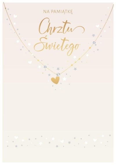 Karnet Chrzest
