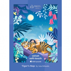Trefl, Puzzle 500: Tiger's Nap (37424)