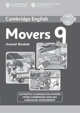 Cambridge English Young Learners 9 Movers Answer Booklet