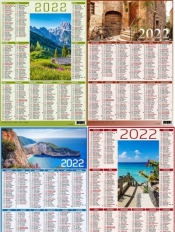 Kalendarz 2022 plakietka MIX