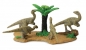 Figurki dinozaurów + drzewo