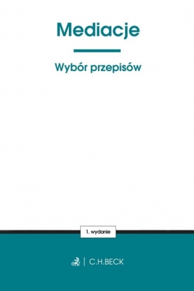 Mediacje Wybór przepisów