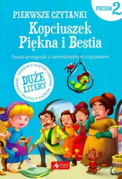 Pierwsze czytanki Poziom 2 Kopciuszek Piękna i Bestia