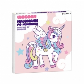 Malowanie po numerach Unicorn 20x20cm