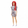 Lalka Barbie Fashionistas Sukienka w zecerkę (FBR37/DFT82/GRB56)