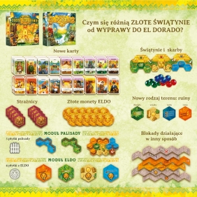 Wyprawa do El Dorado – Złote świątynie - Reiner Knizia