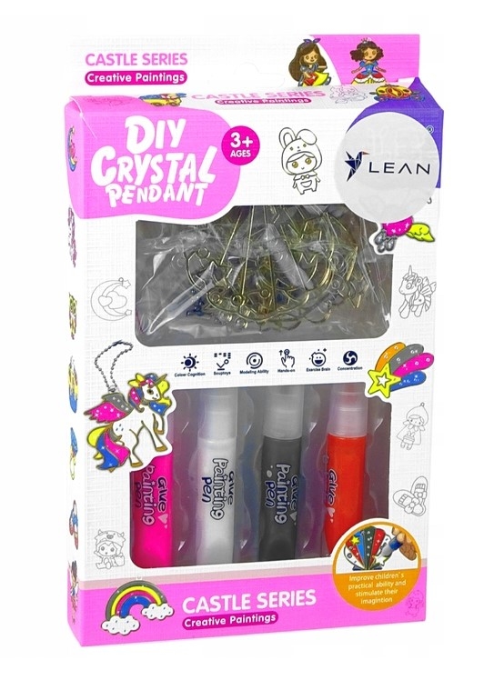 <img src='https://webimage.pl/pics/248/4/d5905323214248_1.jpg' style='height:440px' /> Witraże zawieszki DIY 6szt