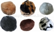 POMPONY DEKORACYJNE ZWIERZETA 54SZT YFP038 - 283070