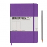 Notes Medium Leuchtturm1917 w kropki fioletowy 317738