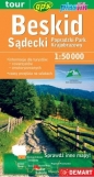 Beskid Sądecki - mapa turystyczna - Opracowanie zbiorowe