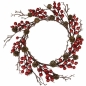 Wieniec z zimowymi jagodami