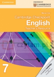 Cambridge Checkpoint English 7 Teacher's Resource - Cox Marian