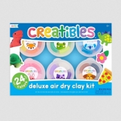 Lekkolina Creatibles Air Dry Clay Kit 24 kolory