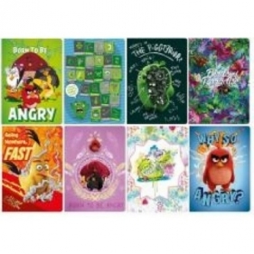 Zeszyty A5 32# UV Angry Birds movie