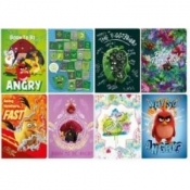 Zeszyty A5 32# UV Angry Birds movie