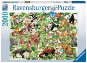 Ravensburger, Puzzle 2000: Dżungla (16824)
