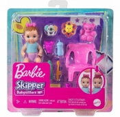 Lalka Barbie Dziecko i akcesoria - mycie zębów (GHV83/HJY29)