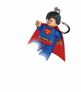 Lego, brelok do kluczy z latarką: DC Super Heroes - Superman (LGL-KE39)