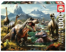 Puzzle 1000 Groźne dinozaury G3